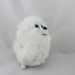 Peluche chien blanc Gidget La vie secrète des animaux de compagnie