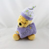 Doudou winnie coussin mauve violet nuages lunes phosphorescent DISNEY