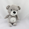 Doudou ours gris blanc HM H ET M H&M