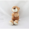 Doudou ours marron poche HM H ET M H&M