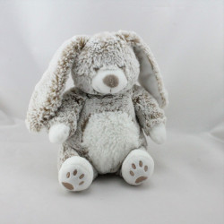 Doudou lapin marron beige blanc TEX BABY