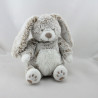 Doudou lapin marron beige blanc TEX BABY