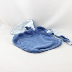 Doudou plat lapin bleu PETIT BATEAU