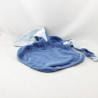 Doudou plat lapin bleu PETIT BATEAU