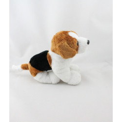Doudou chien blanc noir marron GIPSY 