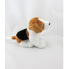 Doudou chien blanc noir marron GIPSY 