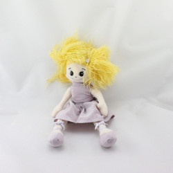 Doudou poupée robe mauve H ET M H.M H&M