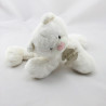 Doudou chat blanc HISTOIRE D'OURS 