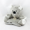 Doudou plat marionnette koala gris HISTOIRE D'OURS