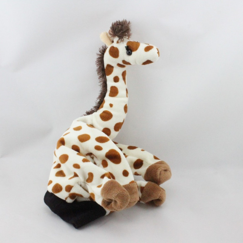 Doudou marionnette girafe HANDPUPPETS