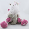 Doudou musical poney cheval rose beige étoile Victoria et Lucie NOUKIE'S