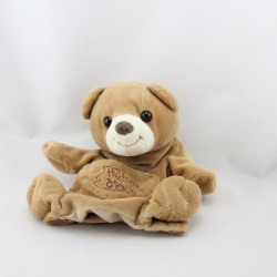 Doudou ours brun marron mouchoir HISTOIRE D'OURS