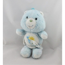 Ancienne Peluche Bisounours bleu étoile avec couche CARE BEARS