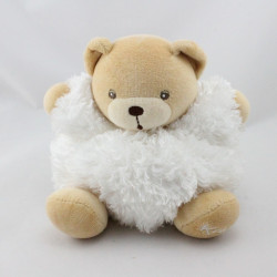 Doudou ours blanc Fur fourrure KALOO 