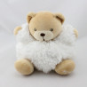 Doudou ours blanc Fur fourrure KALOO 