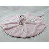 Doudou plat rond souris rose PREMAMAN