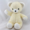 Ancienne peluche ours jaune NOUNOURS