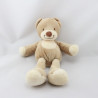 Doudou ours Beige écru NICOTOY 