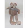 Doudou marrionnette souris grise la grande famille MOULIN ROTY