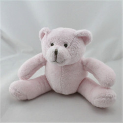 Doudou ours rose OBAIBI 