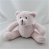 Doudou ours rose OBAIBI 