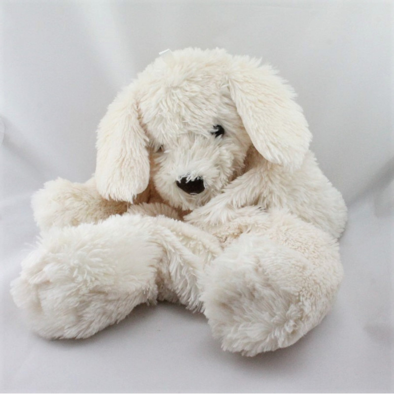 Doudou range pyjama chien blanc écru ETAM