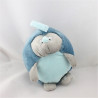 Doudou musical hérisson gris bleu OBAIBI