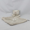 Doudou plat ours beige Mes Jolis Petits Petons NICOTOY