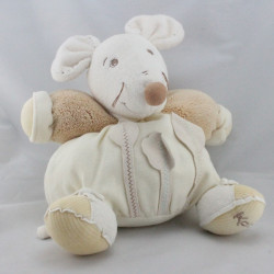 Doudou boule souris écru...