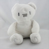 Doudou ours blanc gris BEBE CONFORT