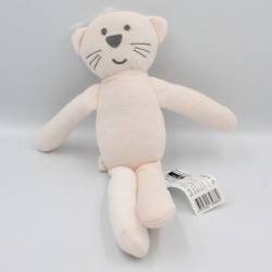 Doudou chat rose BOUT'CHOU BOUTCHOU