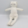 Doudou Lapin blanc short PETIT BATEAU