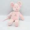 Doudou souris rose tout petit PETIT BATEAU