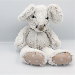 Doudou souris beige marron Les Copains Câlins HISTOIRE D'OURS