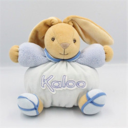 Doudou patapouf lapin bleu blue KALOO