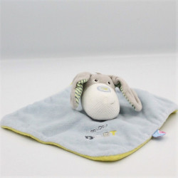 Doudou plat chien bleu vert doudou dort Doumou SUCRE D'ORGE