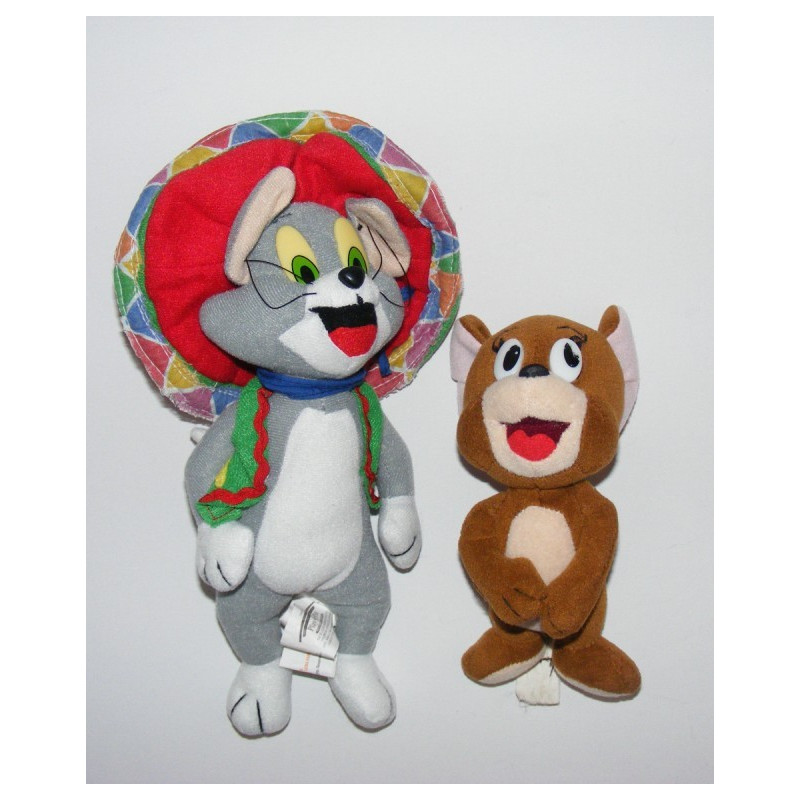 Peluche Tom en mexicain Tom et Jerry PLAY BY PLAY