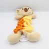 Doudou musical koala jaune beige vert Dodo d'amour MGM