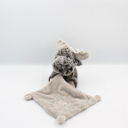 Doudou cerf elan renne gris...