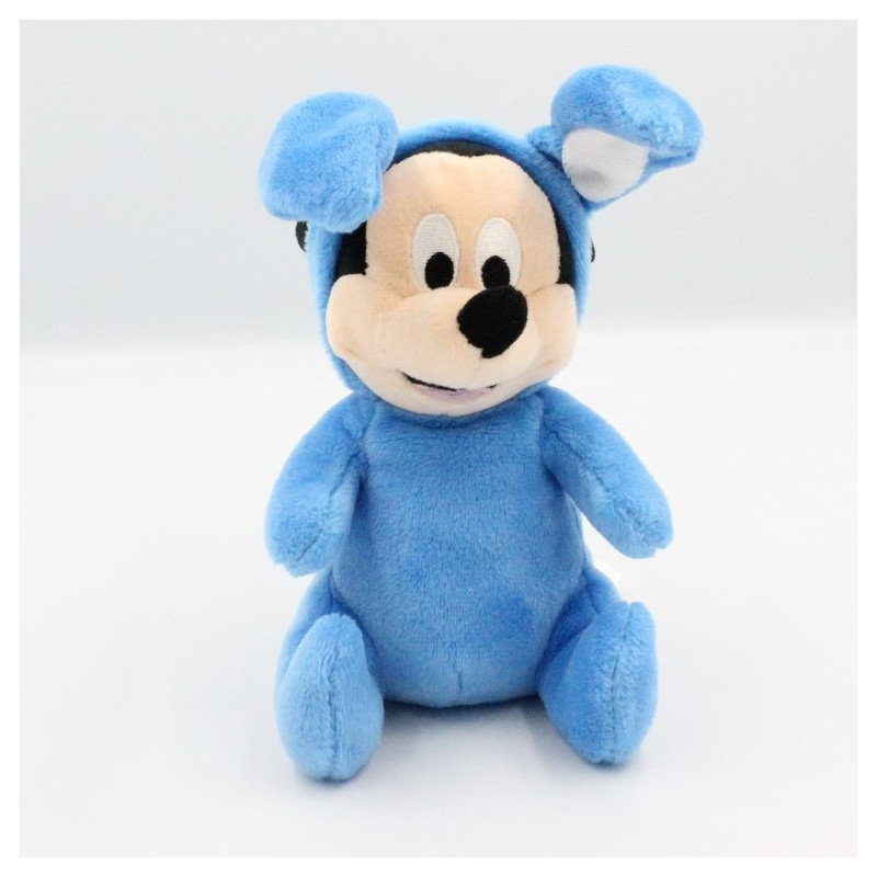 Doudou Mickey déguisé en lapin bleu DISNEY NICOTOY