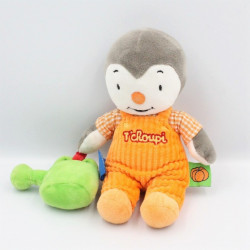 Doudou Tchoupi orange arrosoir vert NICOTOY