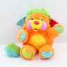 Grande Peluche Popples orange année 1986