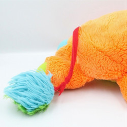 Grande Peluche Popples orange année 1986