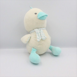 Doudou canard blanc bleu ORCHESTRA PREMAMAN