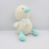 Doudou canard blanc bleu ORCHESTRA PREMAMAN