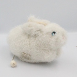 Ancienne peluche musical lapin blanc LES PETITES MARIE RAYNAUD