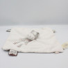 Doudou plat vache blanc gris pois Lolita et Paquito NOUKIE'S