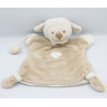 Doudou marionnette mouton beige blanc nuage NATTOU