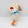 Doudou lapin beige bleu orange TAILOR LILLIPUTIENS