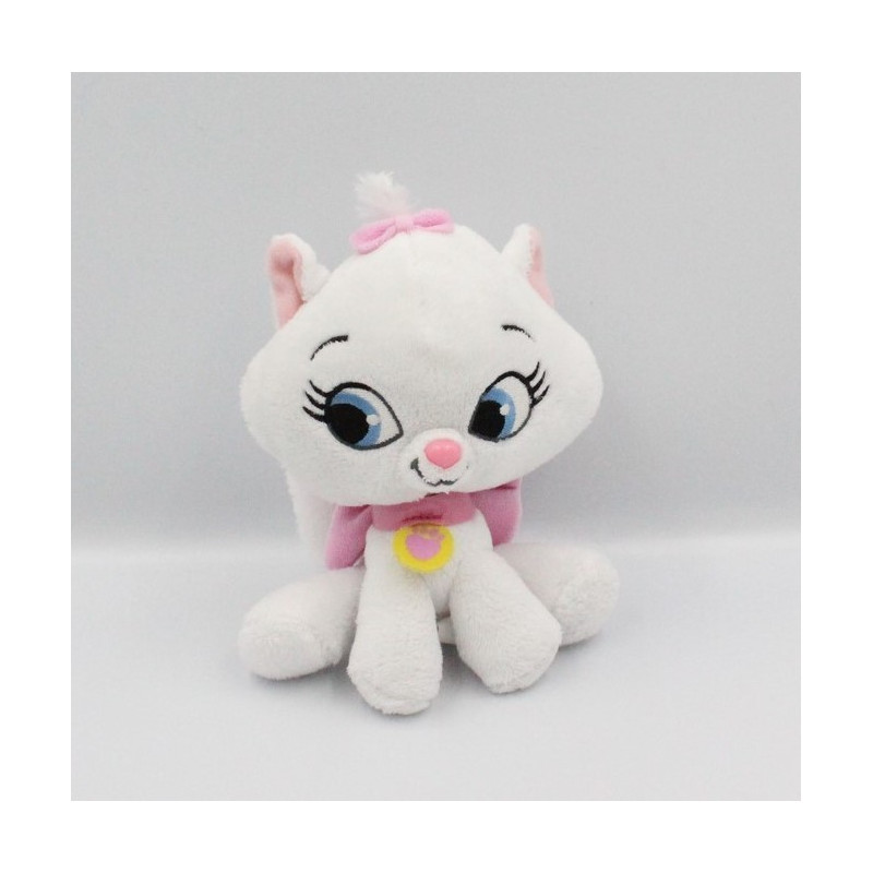Doudou chat blanc Marie Les Aristochats Disney 